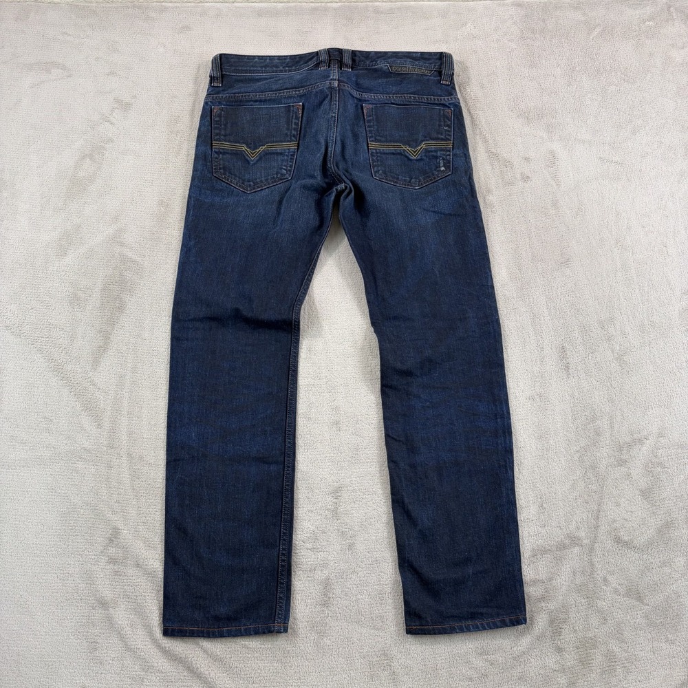 Diesel Safado Regular Slim Straight Jeans in 0806X Wash Men 33x29 (Tag 30x32)